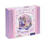 My Melody and Kuromi Tea Party DIY Miniature House Kit