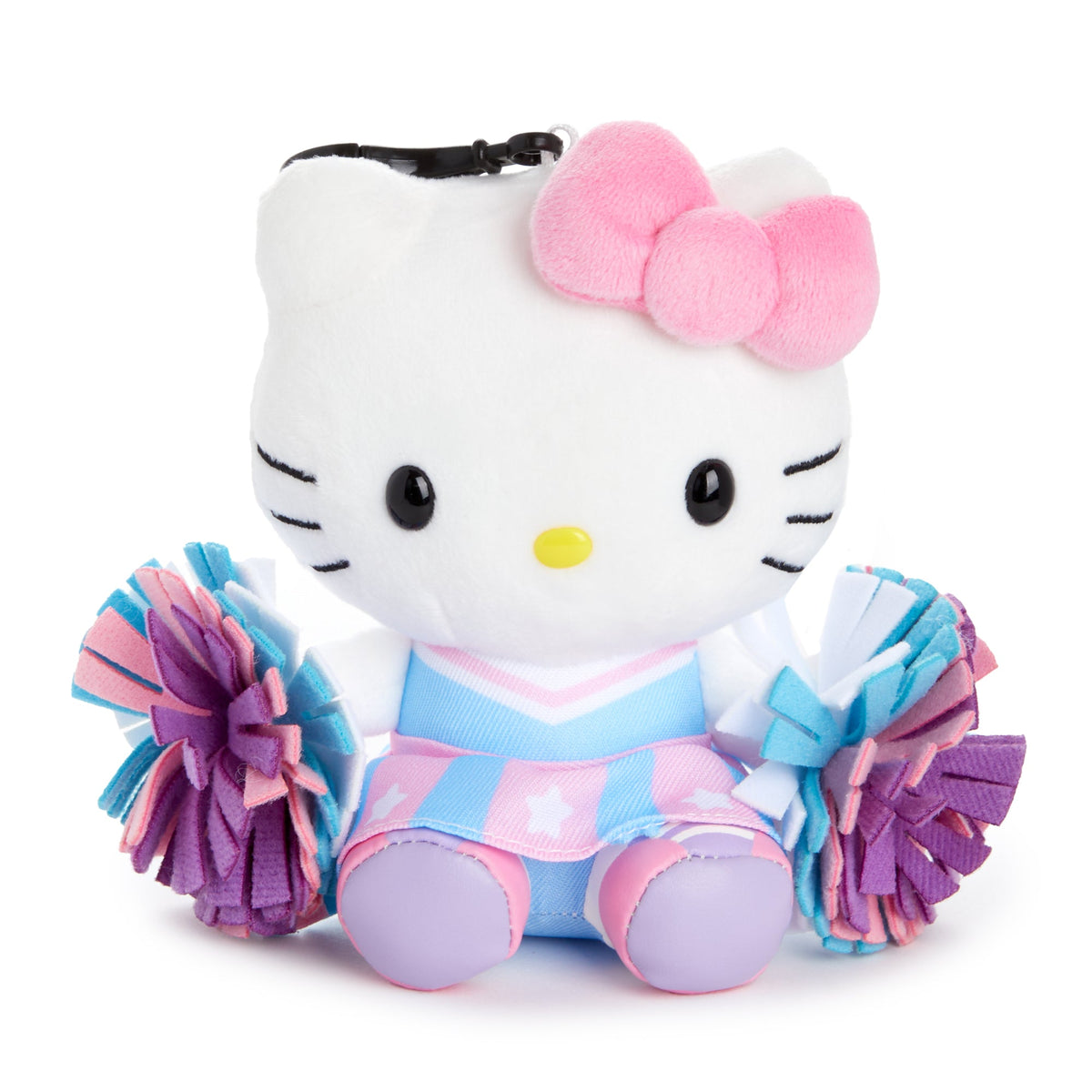 Hello Kitty Cheerleader Plush Mascot Clip, Activities Series