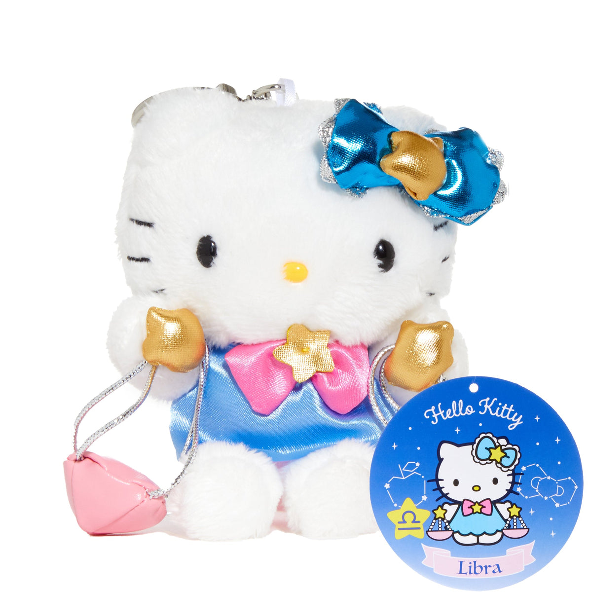 Hello Kitty Libra Plush Keychain Mascot (Zodiac Series)