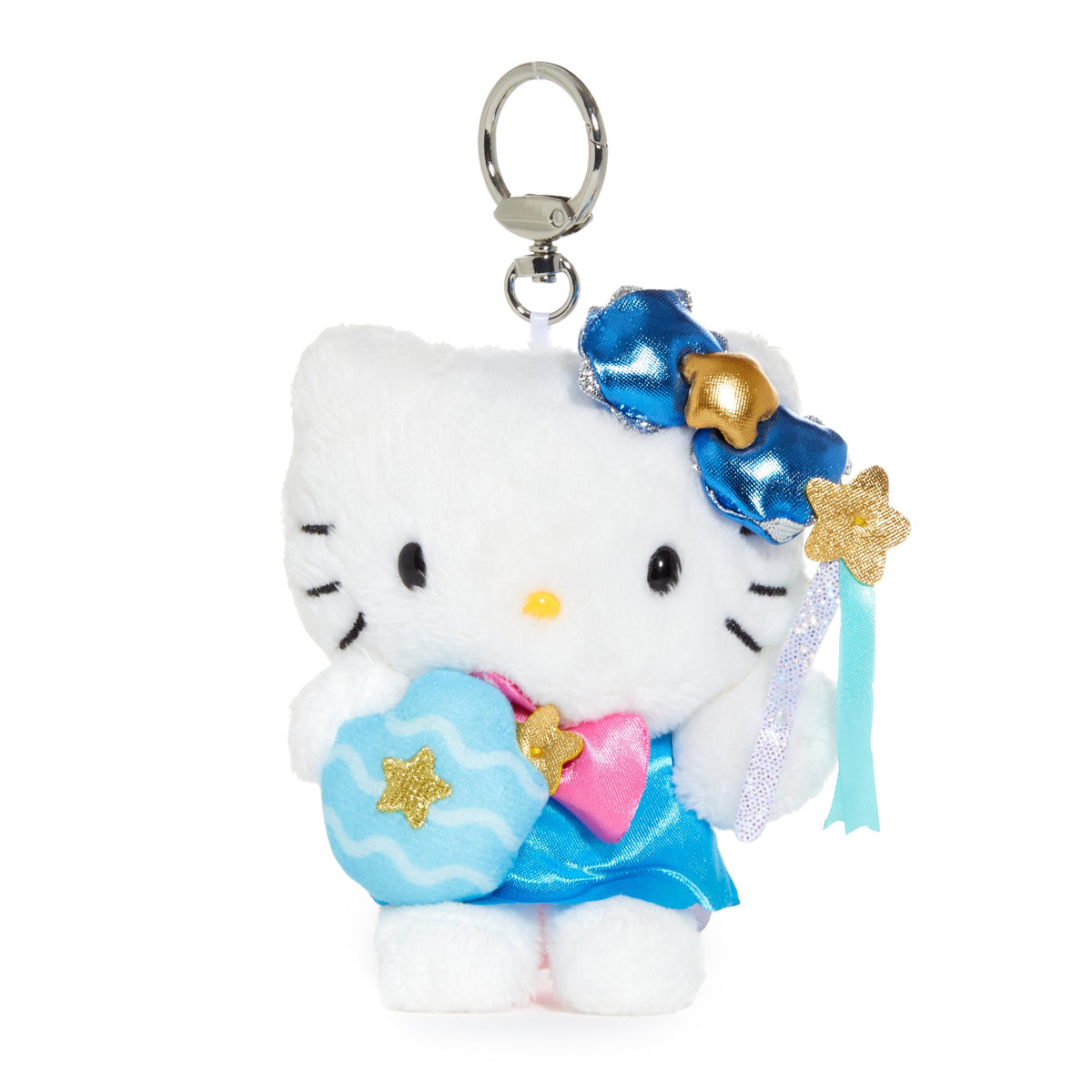 Hello Kitty Aquarius 2025 Plush Keychain, Zodiac Series