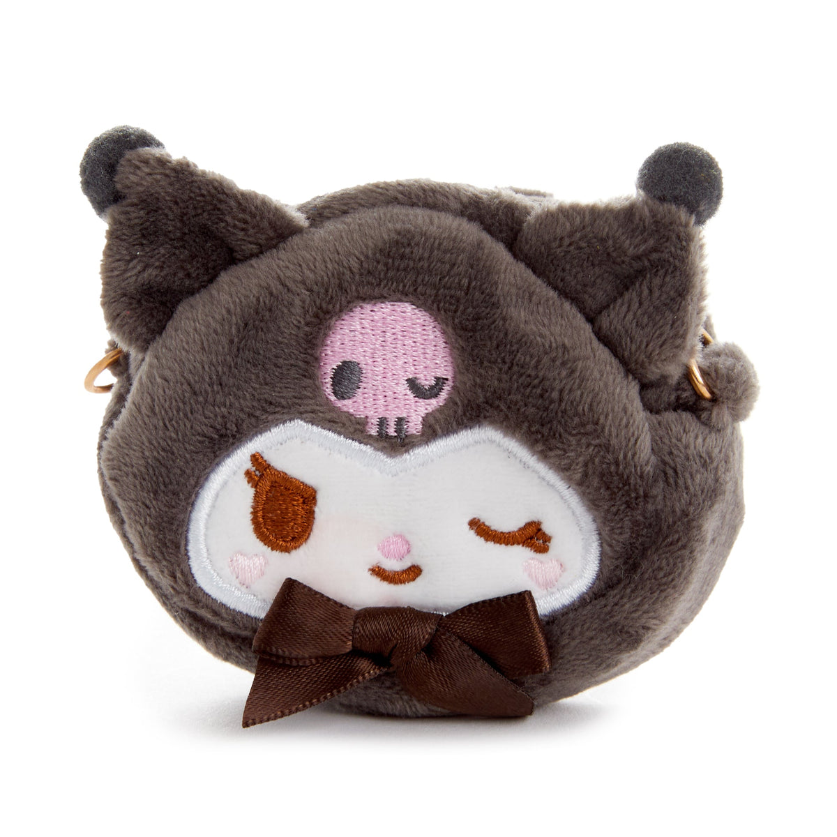 Kuromi Plush Convertible Mini Pouch (Wink Series)