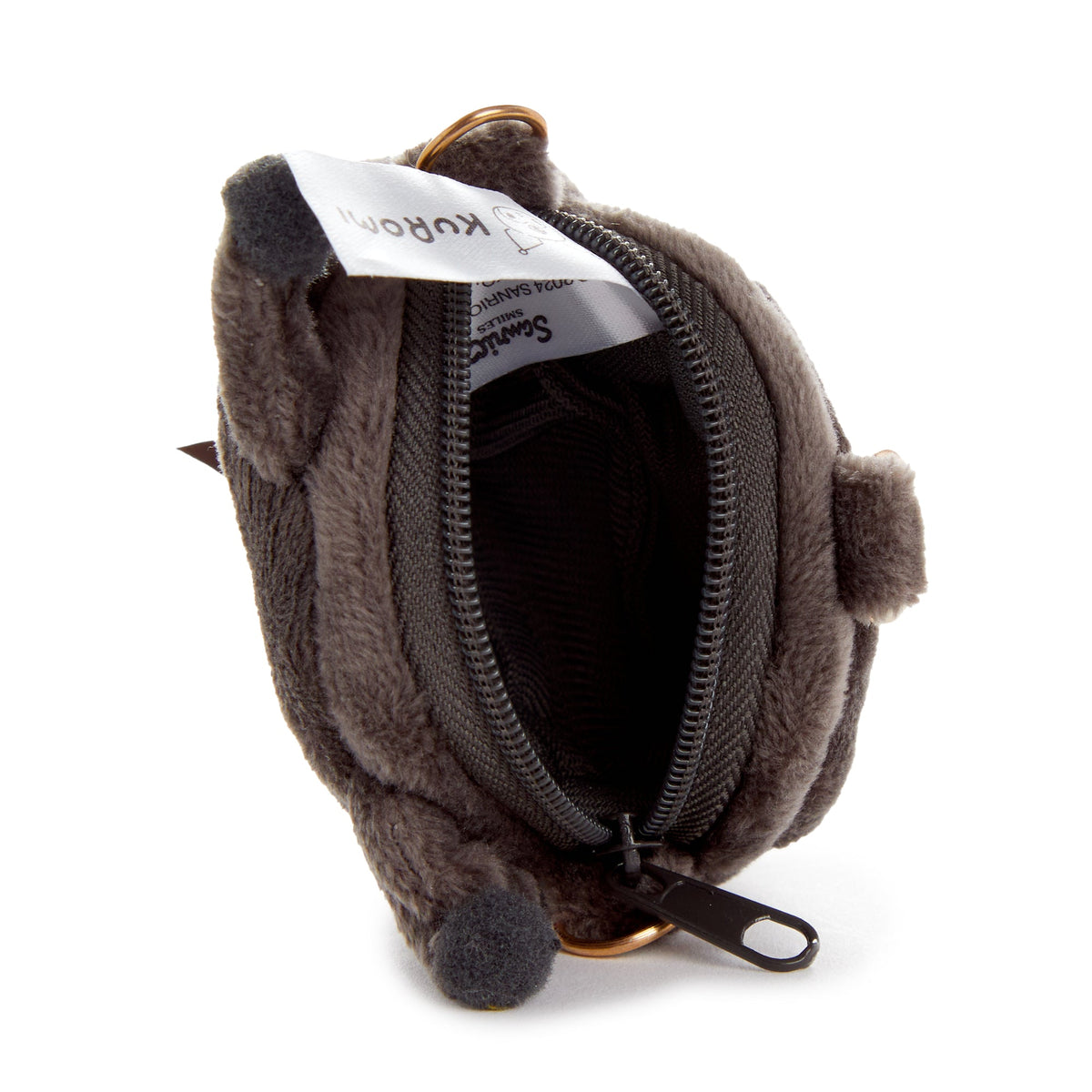 Kuromi Plush Convertible Mini Pouch, Wink Series