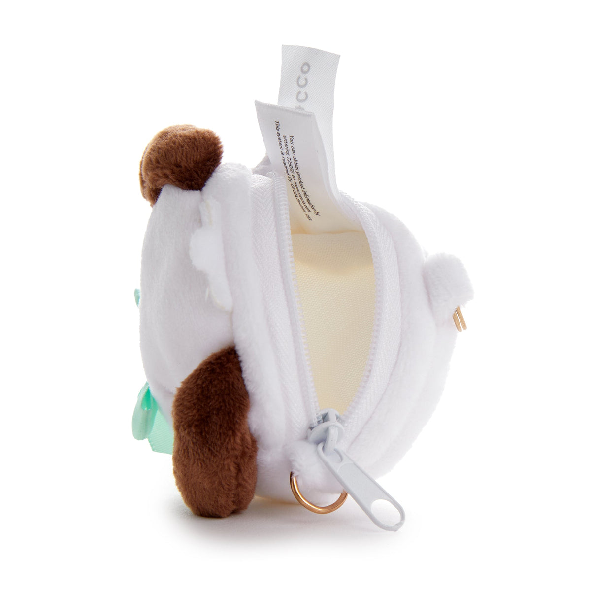 Pochacco Plush Convertible Mini Pouch, Wink Series