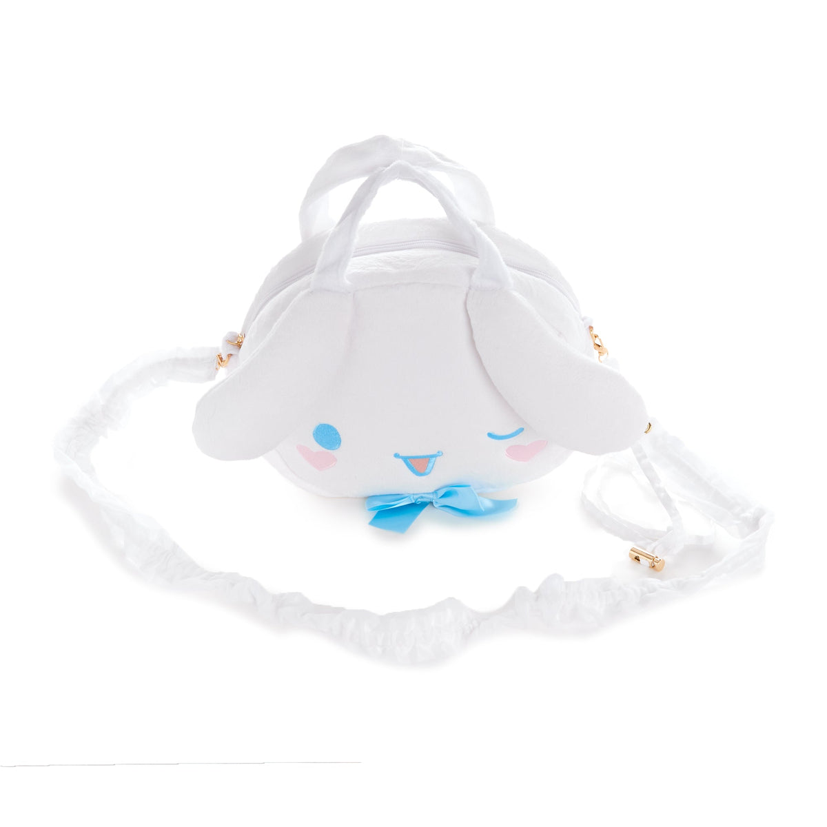 Cinnamoroll 2 Way Plush Crossbody Bag, Wink Series