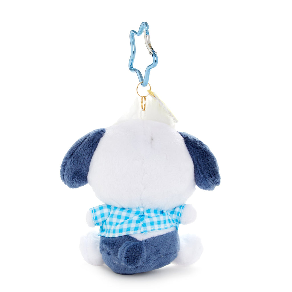 Pochacco Plush Mascot Keychain with Pi-chan, Glasses Series