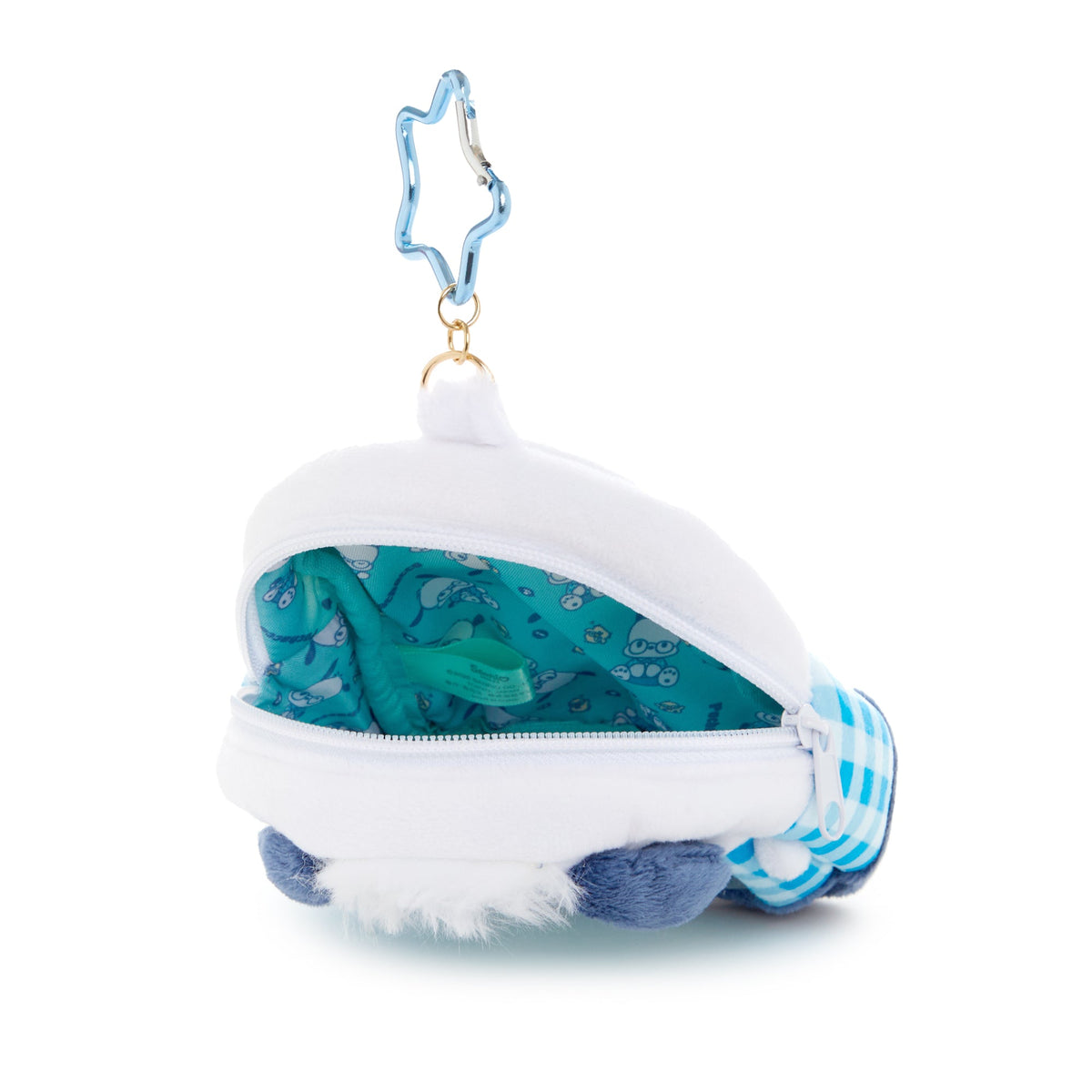 Pochacco Mini Clear Window Zipper Pouch, Glasses Series