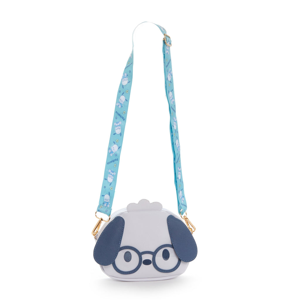 Pochacco Mini Crossbody Bag in Round Glasses Look, Glasses Series