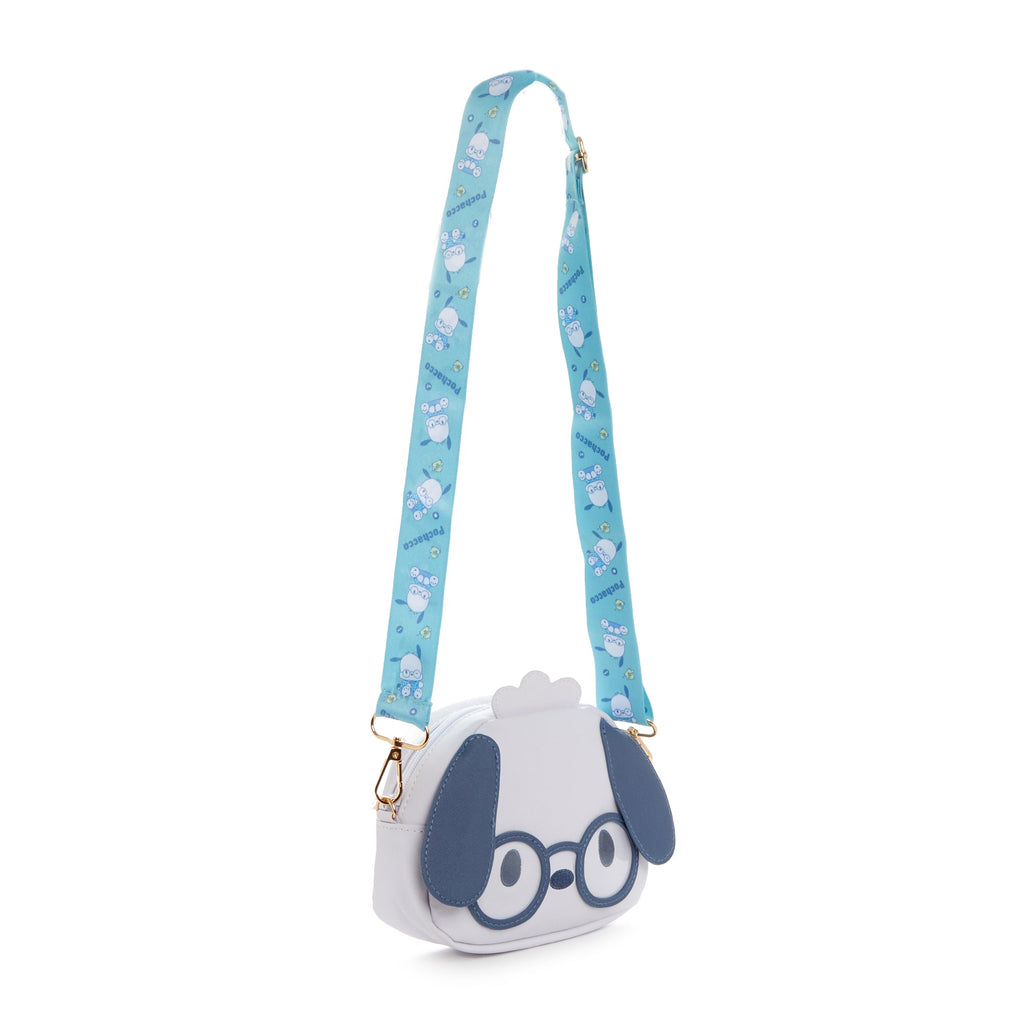 Pochacco Mini Crossbody Bag in Round Glasses Look, Glasses Series