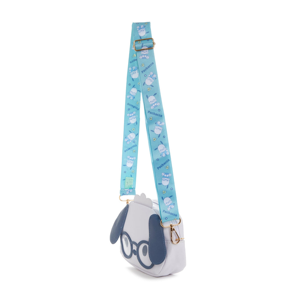 Pochacco Mini Crossbody Bag in Round Glasses Look, Glasses Series