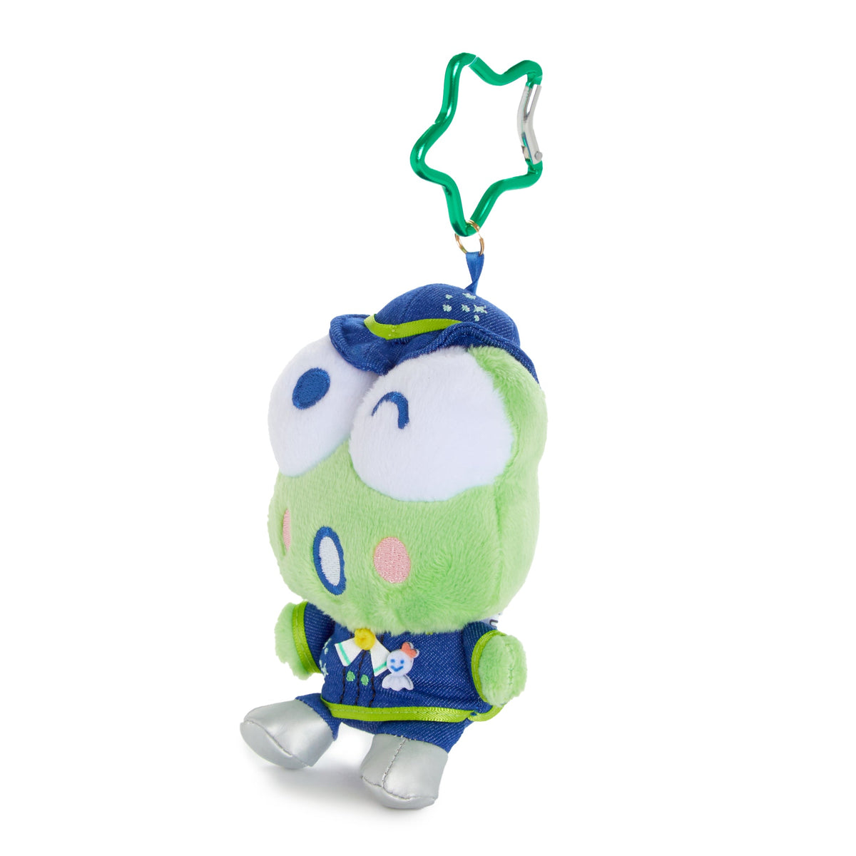 Keroppi Plush Mascot Keychain, Hapidanbui Boy Band Series