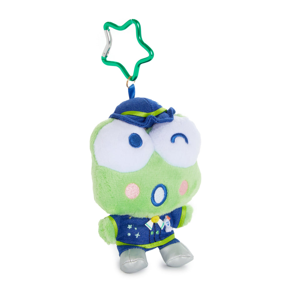 Keroppi Plush Mascot Keychain, Hapidanbui Boy Band Series