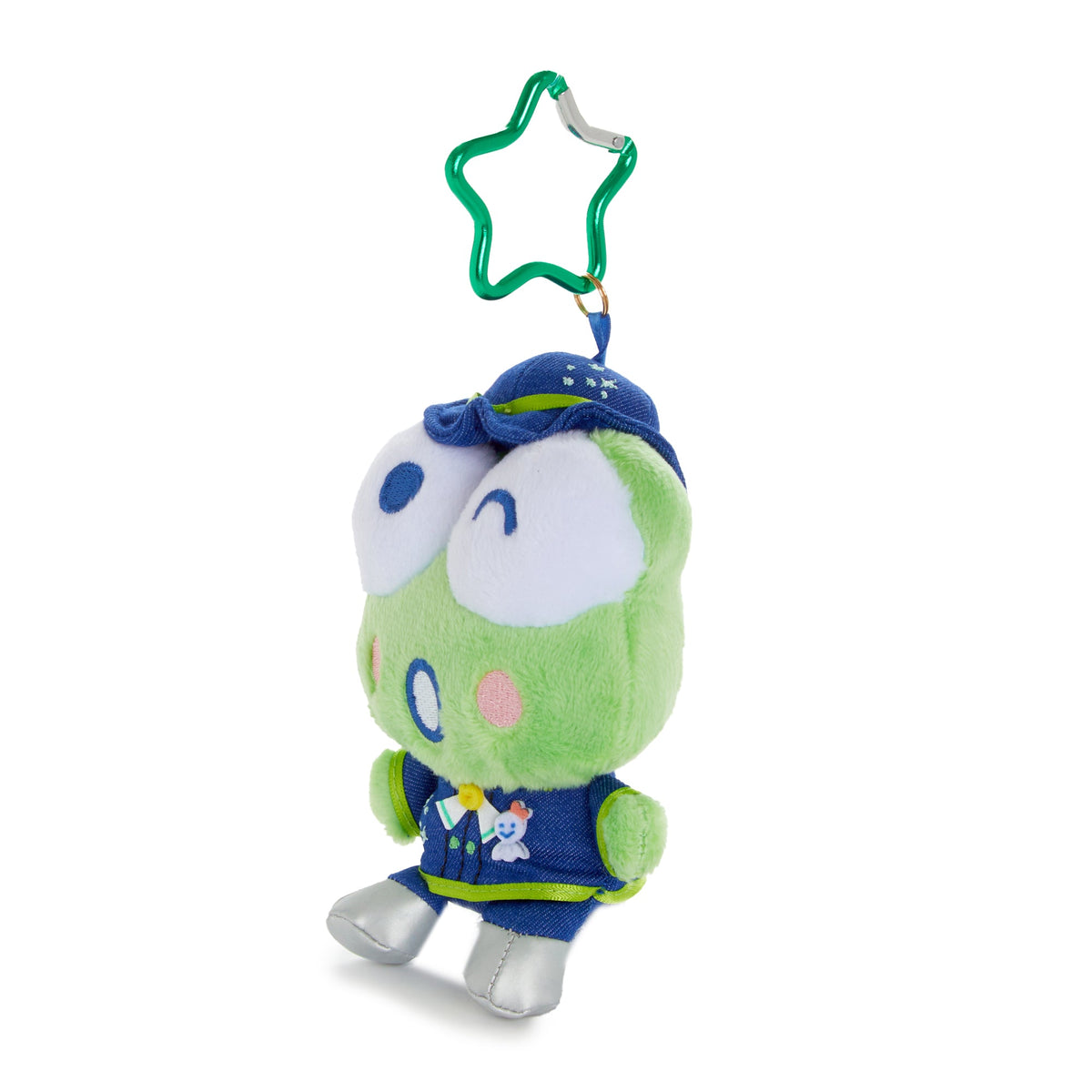 Keroppi Plush Mascot Keychain, Hapidanbui Boy Band Series