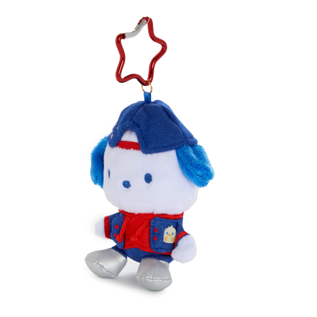 Pochacco Plush Mascot Keychain, Hapidanbui Boy Band Series