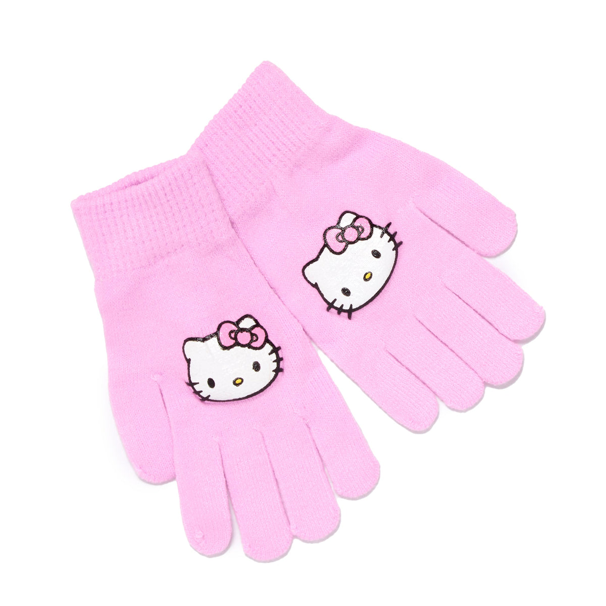 Hello Kitty Kids 2-Piece Earmuff and Gloves Set, Pink
