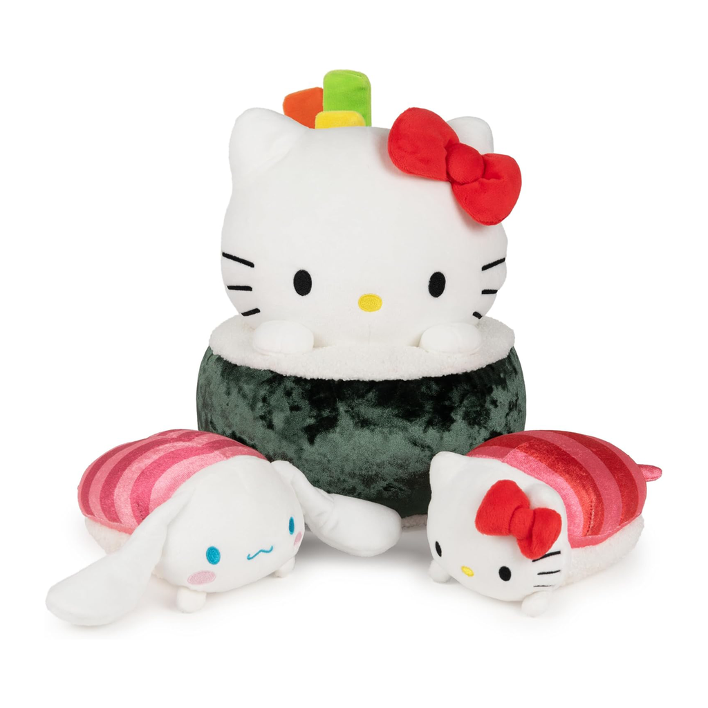 Hello Kitty GUND 10 Inch Sushi Roll Plush