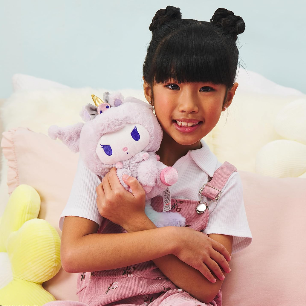 Kuromi GUND Six Inch Pastel Unicorn Mascot Plush