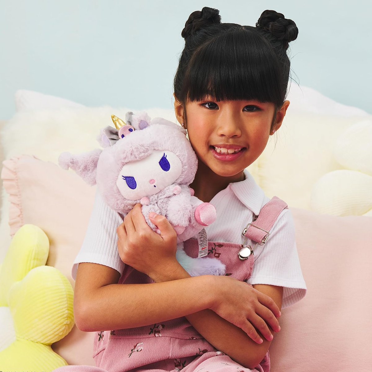 Kuromi GUND Six Inch Pastel Unicorn Mascot Plush