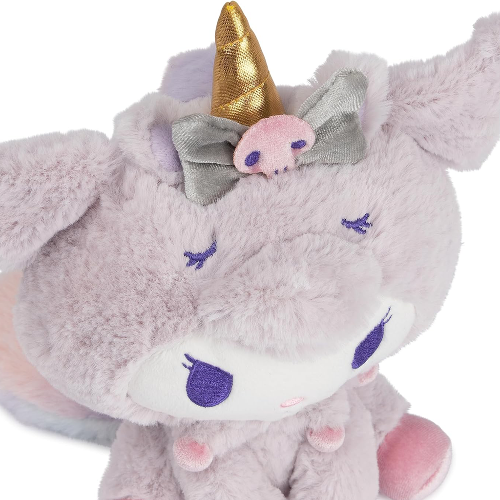 Kuromi GUND Six Inch Pastel Unicorn Mascot Plush
