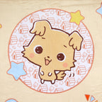 Chibimaru Cheerful Pup Cozy Throw Blanket