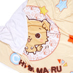 Chibimaru Cheerful Pup Cozy Throw Blanket