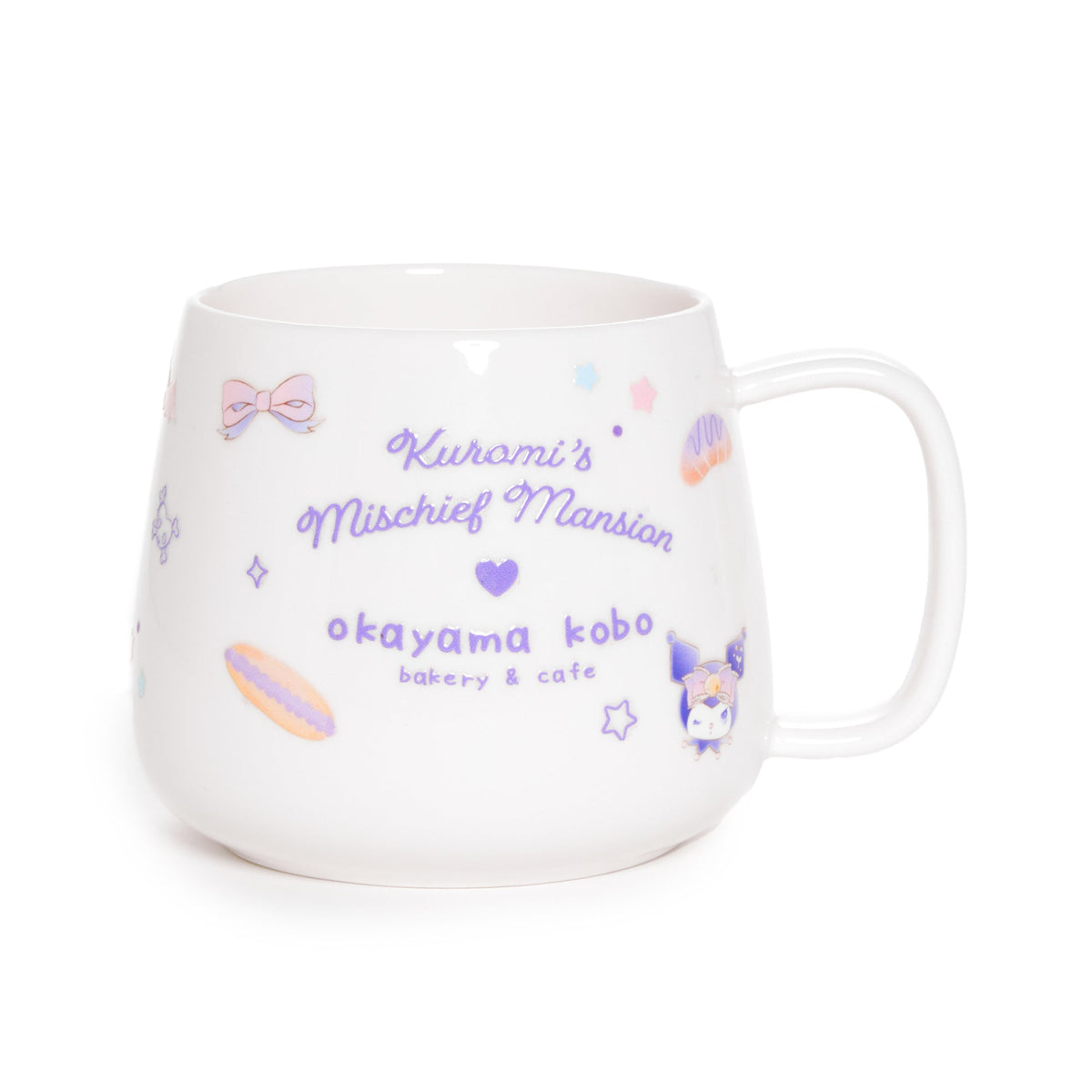 Kuromi x Okayama Kobo Ceramic Mug (Mischief Mansion)