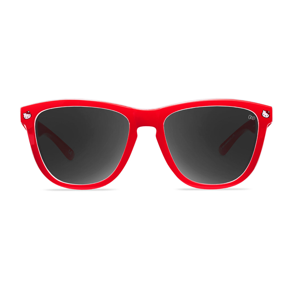 Hello Kitty X Knockaround Premiums Sunglasses, Classic Red