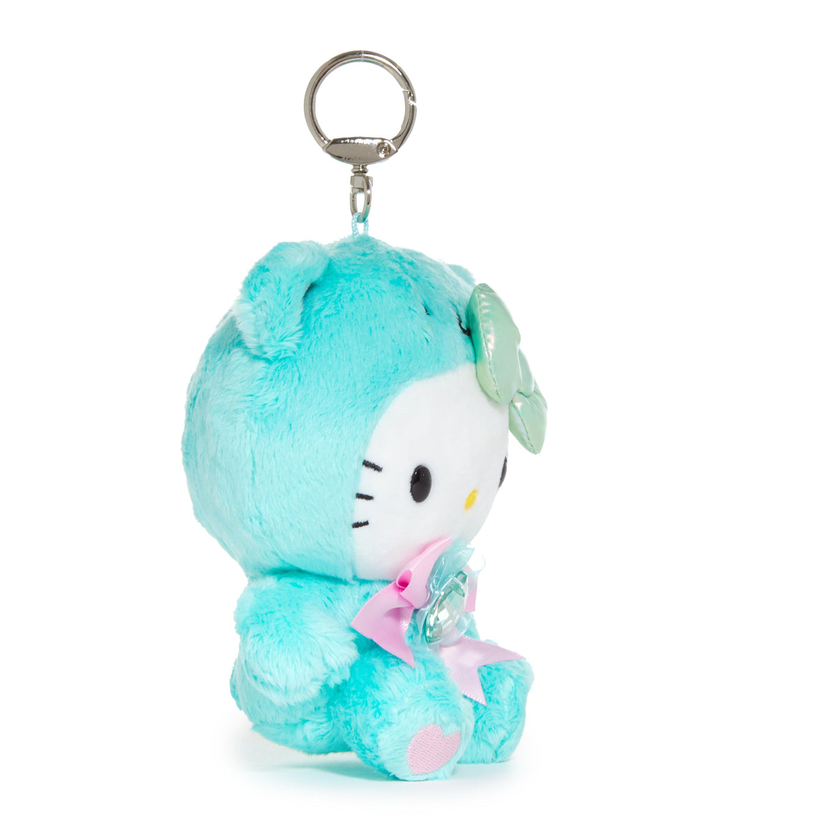 Hello Kitty May Emerald Birthstone Plush Keychain