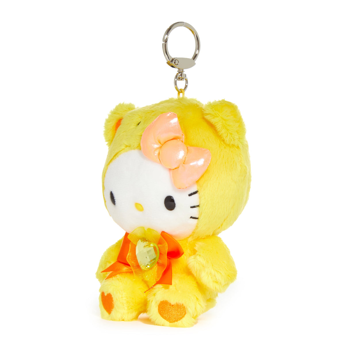 Hello Kitty November Topaz Birthstone Plush Keychain