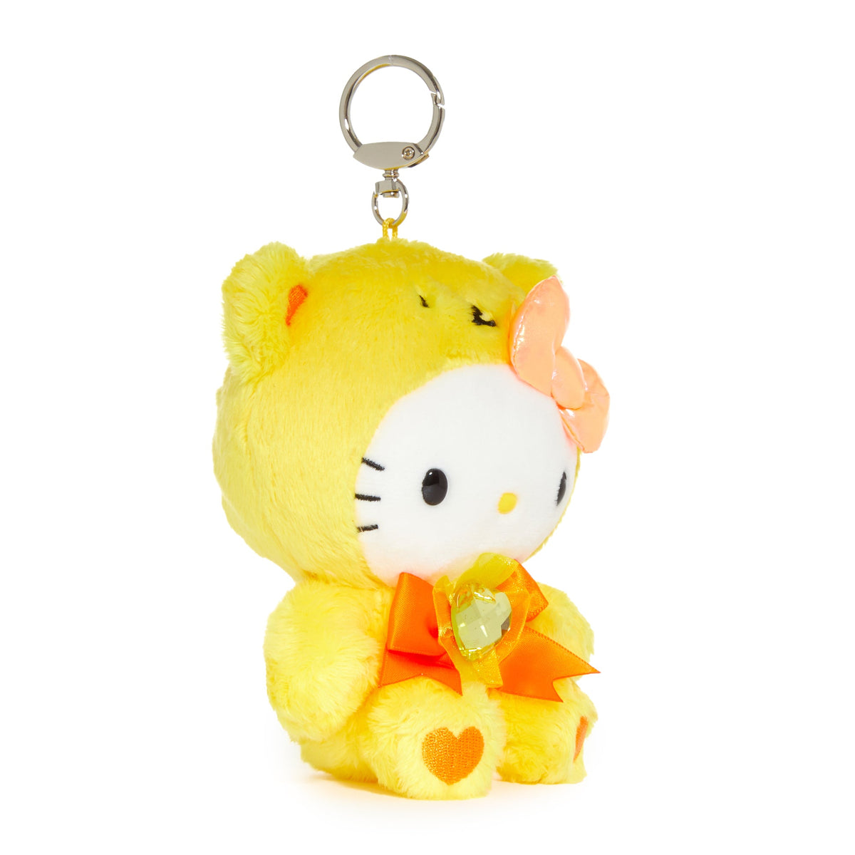 Hello Kitty November Topaz Birthstone Plush Keychain