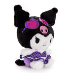 Kuromi 7 Inch Sitting Plush with Heart Sunglasses, Summer Swim Series