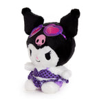 Kuromi 7 Inch Sitting Plush with Heart Sunglasses, Summer Swim Series