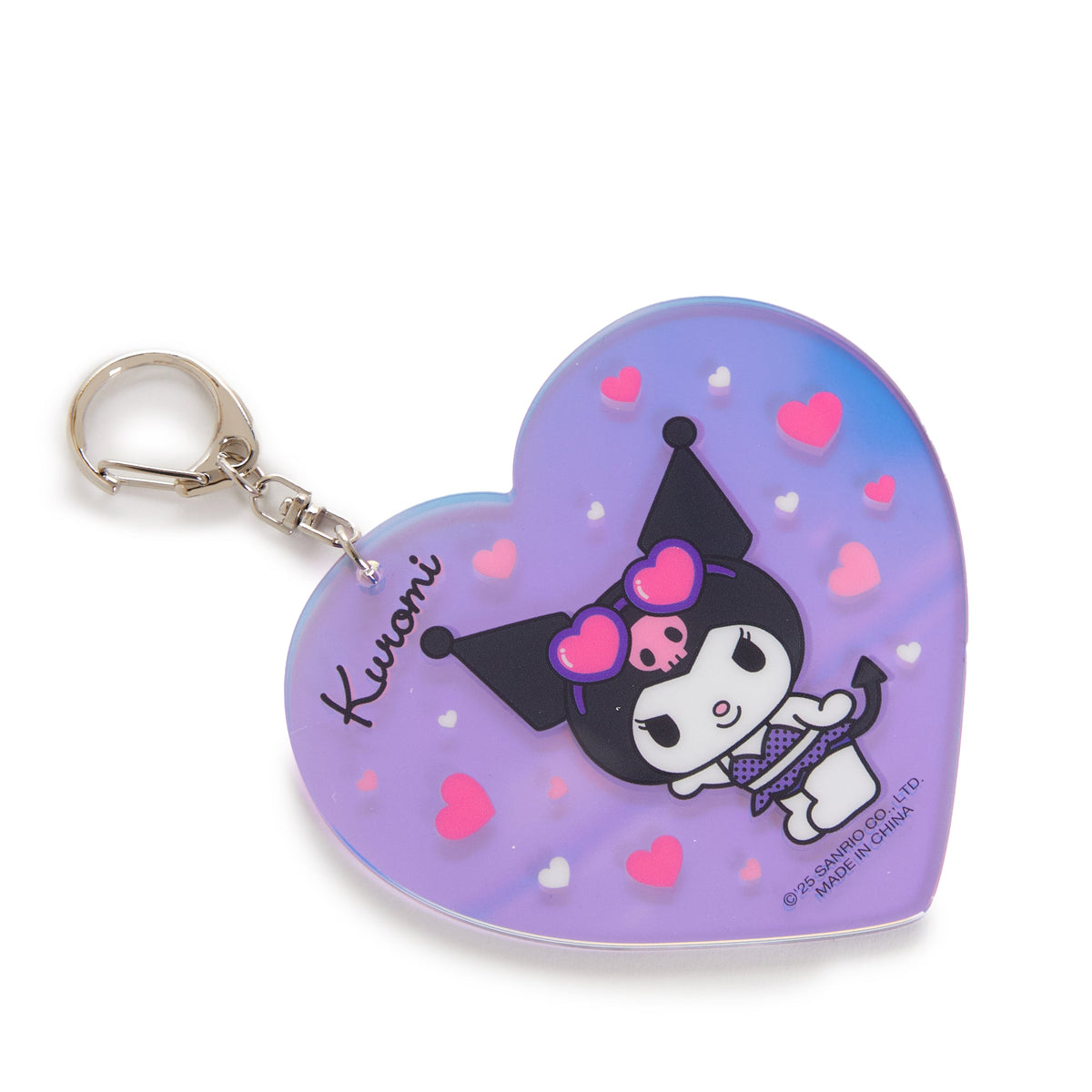 Kuromi Acrylic Keychain (Summer Swim Series)