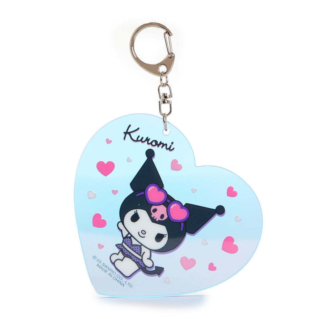 Kuromi Iridescent Acrylic Keychain, Summer Swim Series
