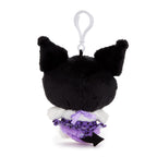 Kuromi Plush Mascot Clip in Heart Sunglasses, Summer Swim Series