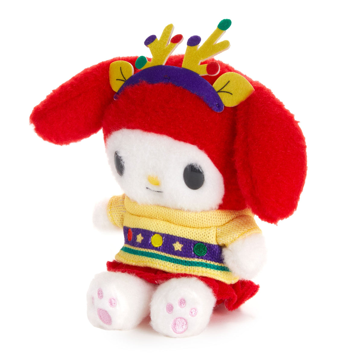 My Melody Sweater Weather 8 Inch Fuzzy Plush