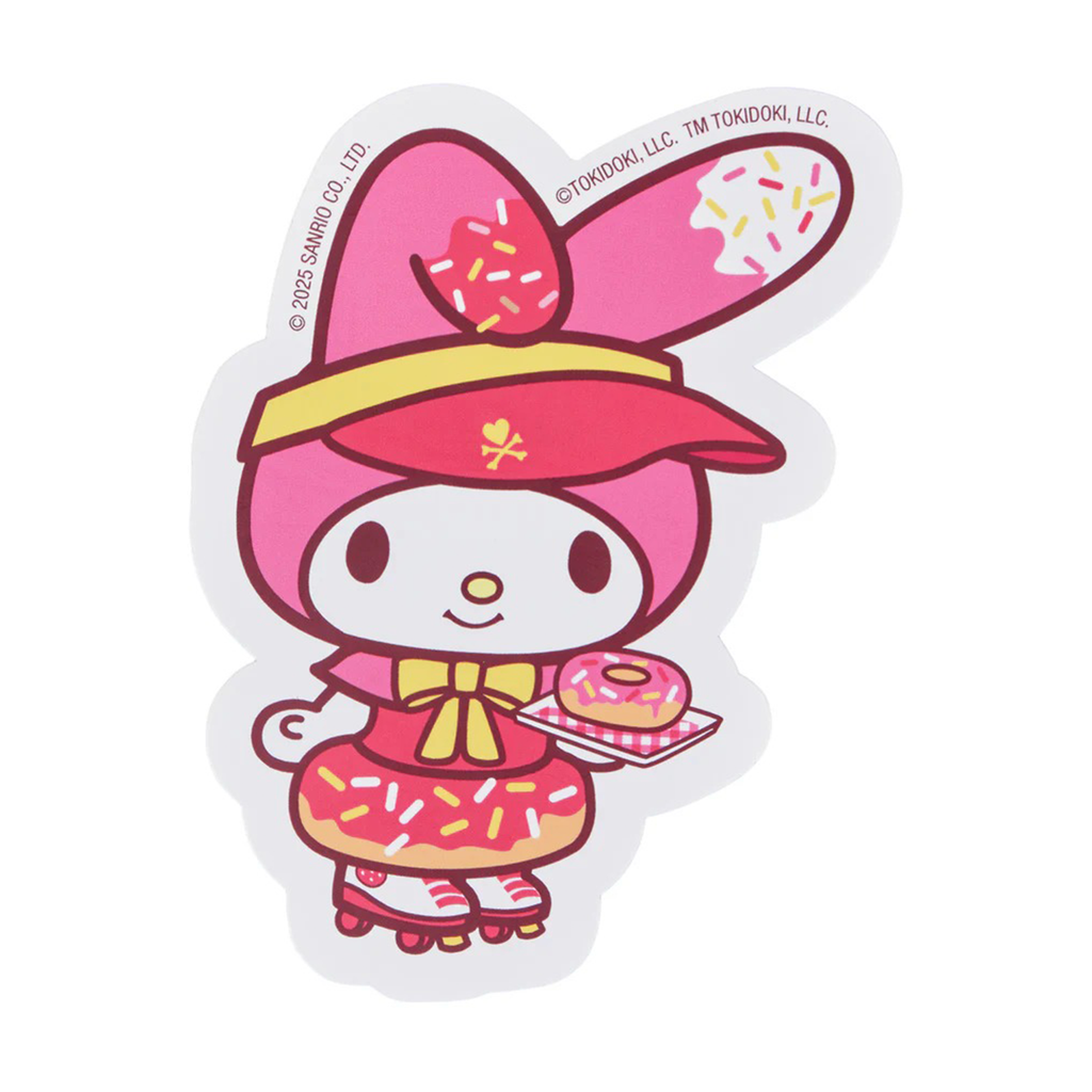 My Melody x tokidoki Fast Food Large Sticker