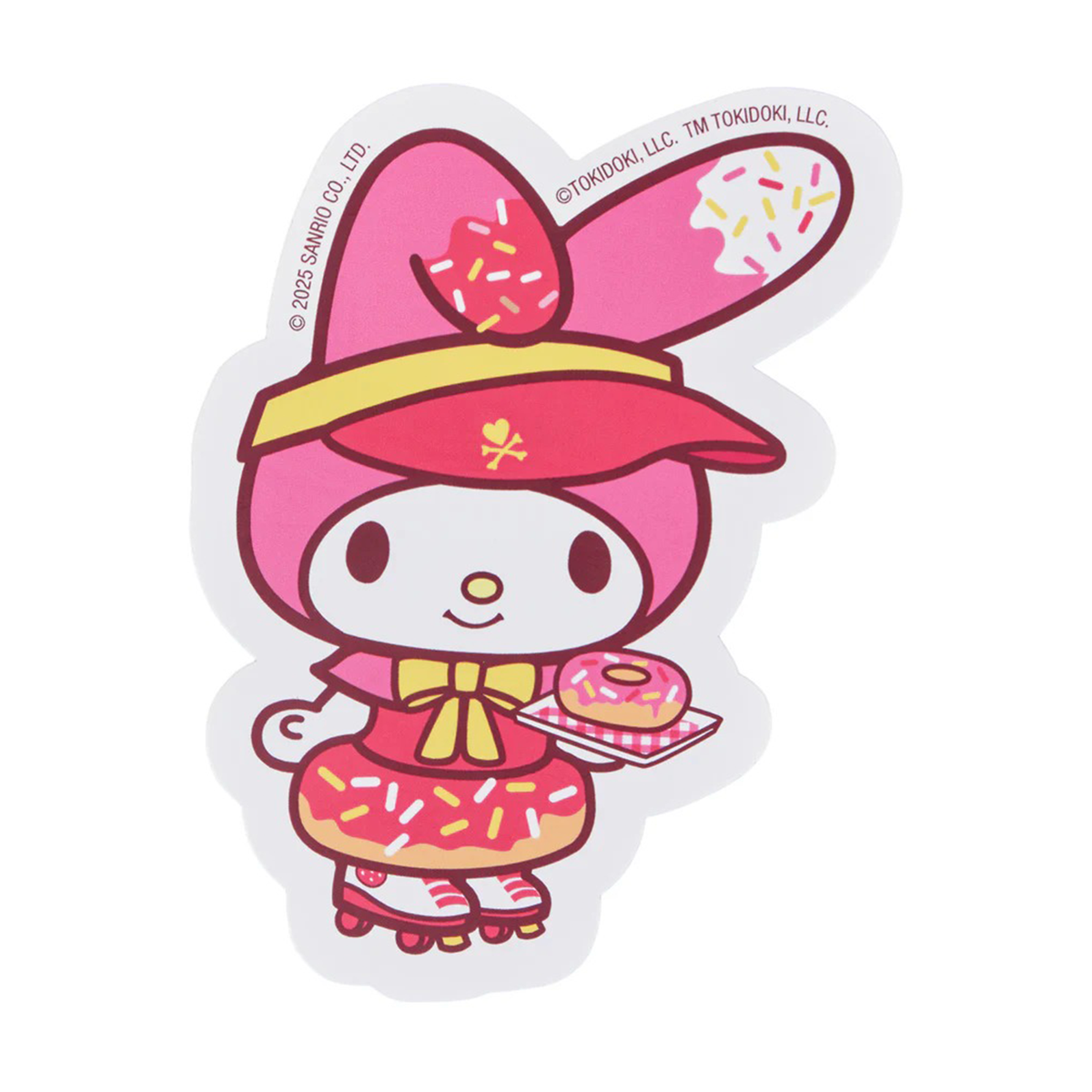 My Melody x tokidoki Fast Food Large Sticker