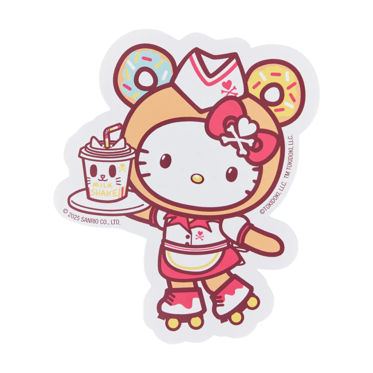 Hello Kitty x tokidoki Fast Food Large Sticker