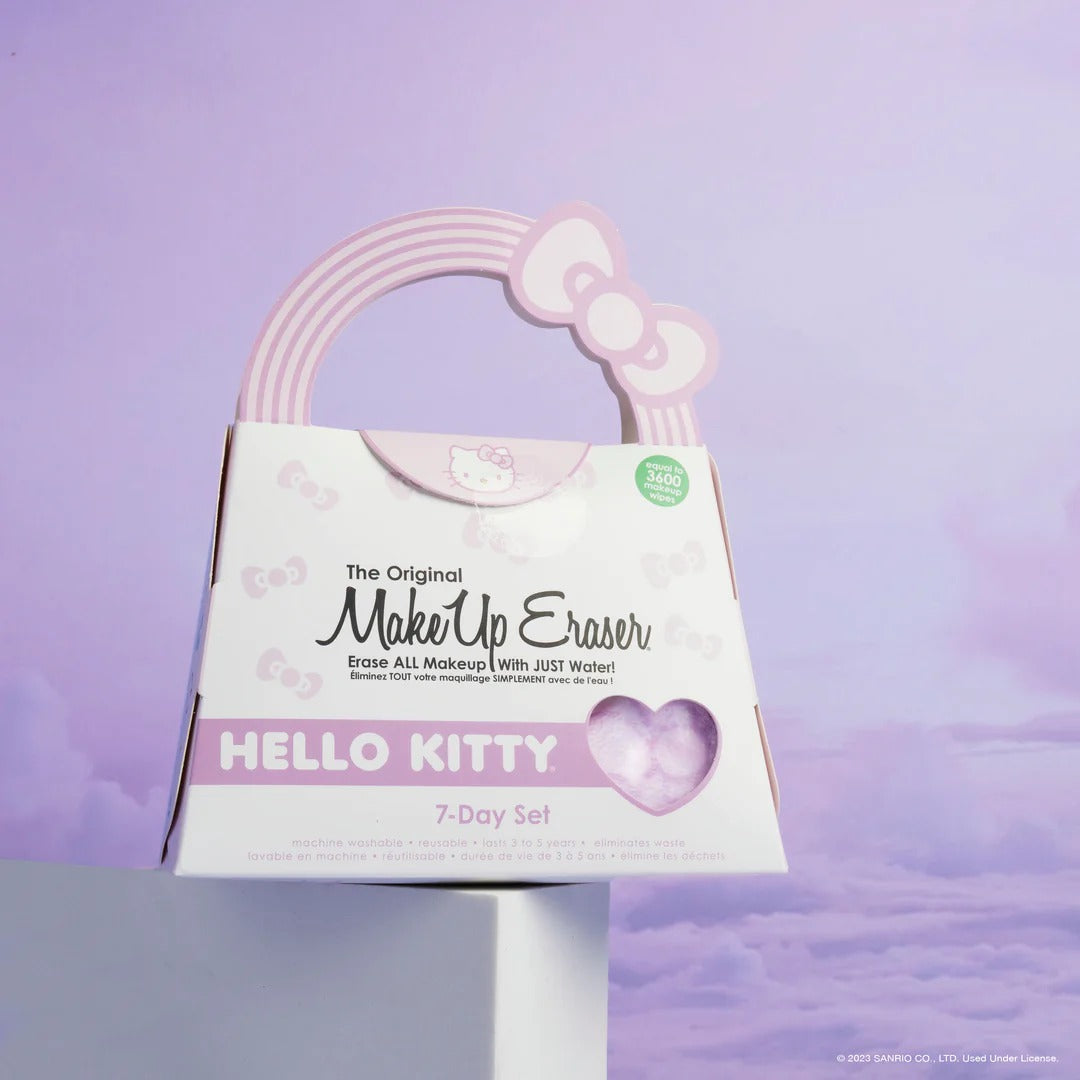 Hello Kitty MakeUp Eraser Pastel 7 Day Set