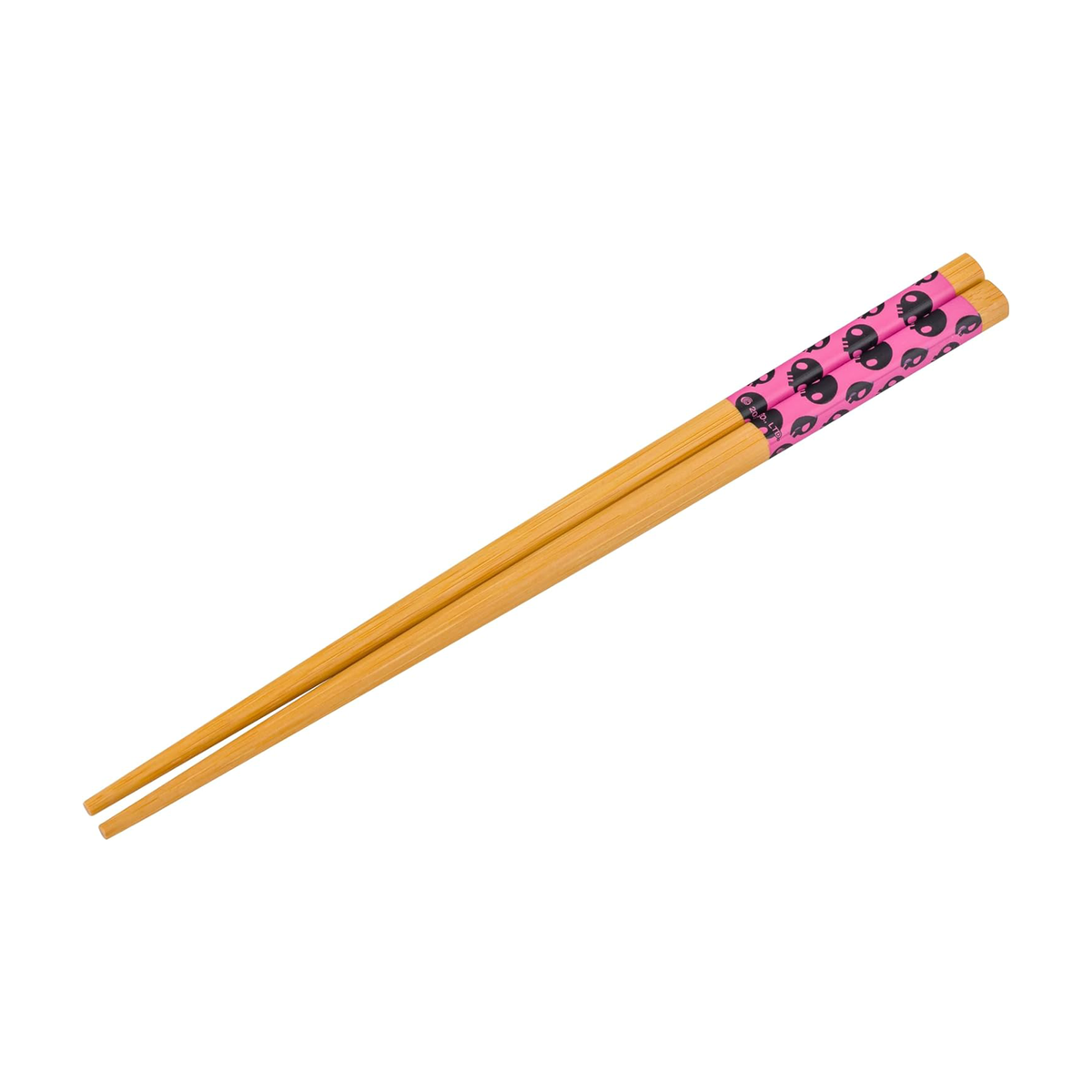 Kuromi Ceramic Ramen Bowl and Chopstick Set, Metal Logo