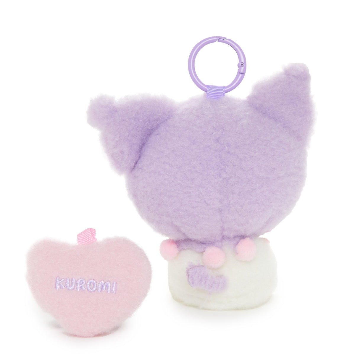 Kuromi Cozy Touch Plush Mascot Clip