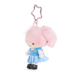 LittleTwinStars Lala Uniform Check Plush Mascot Keychain, 50th Anniversary