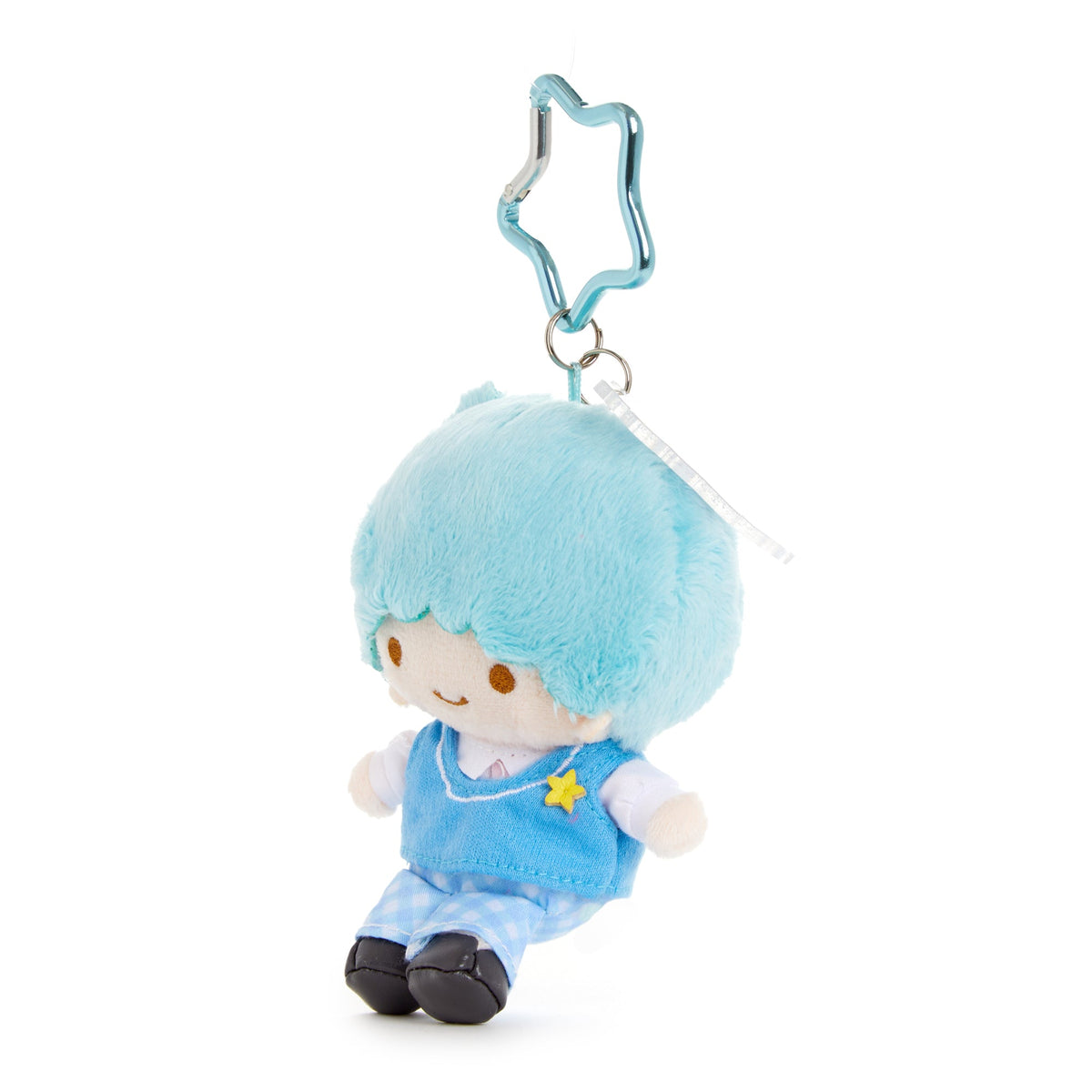 LittleTwinStars Kiki Uniform Check Plush Mascot Keychain, 50th Anniversary