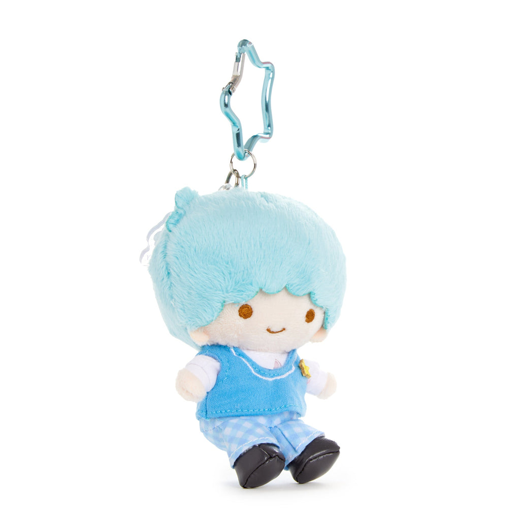 LittleTwinStars Kiki Uniform Check Plush Mascot Keychain, 50th Anniversary