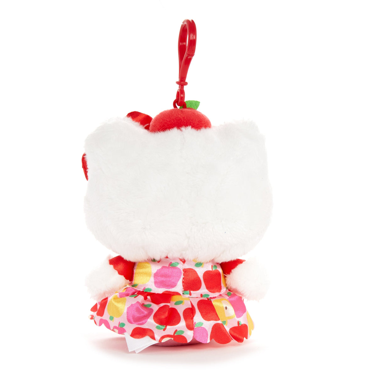 Hello Kitty Plush Mascot Clip, 5 Apples Tall Series