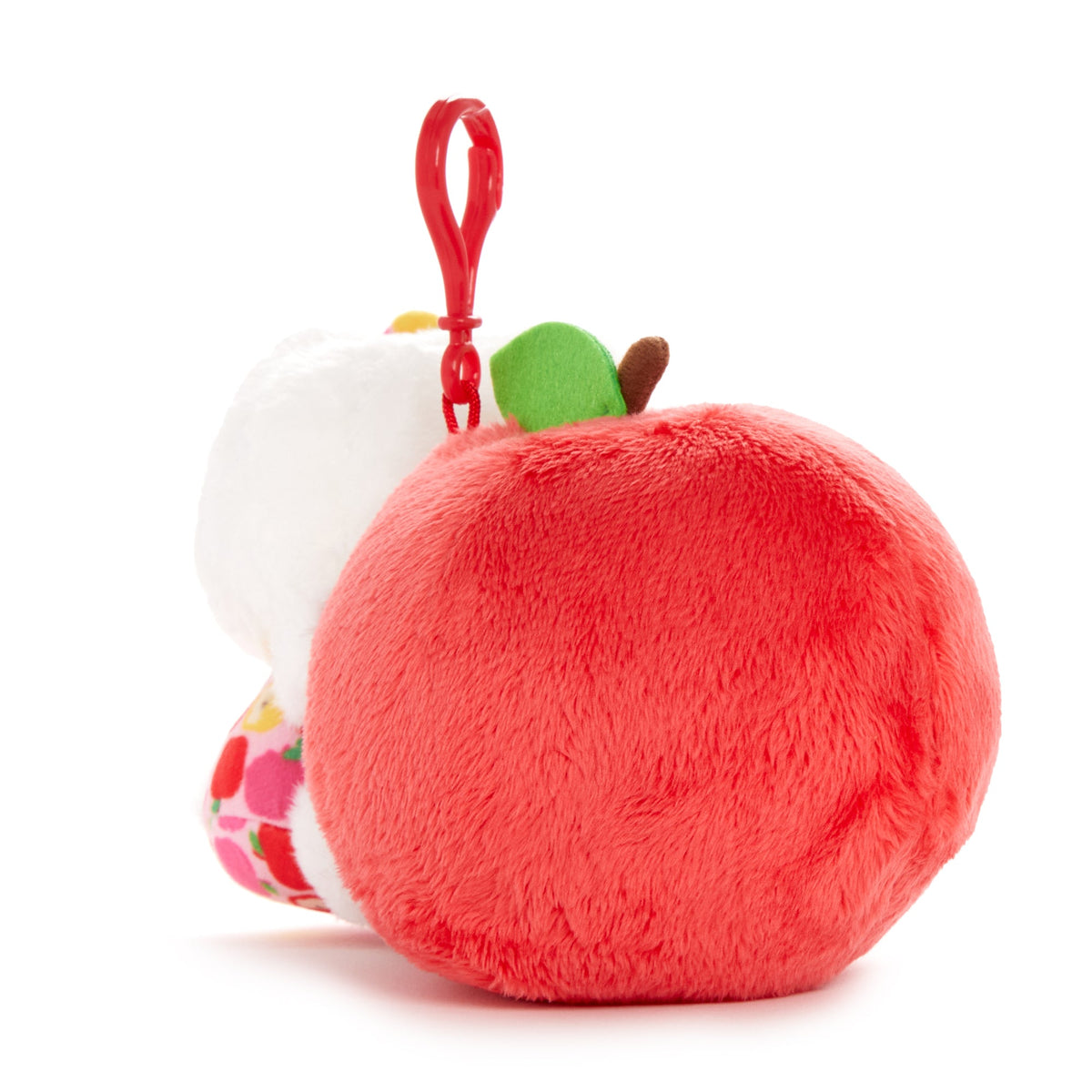 Hello Kitty Plush Mascot Clip Duo with Apple, 5 Apples Tall Series