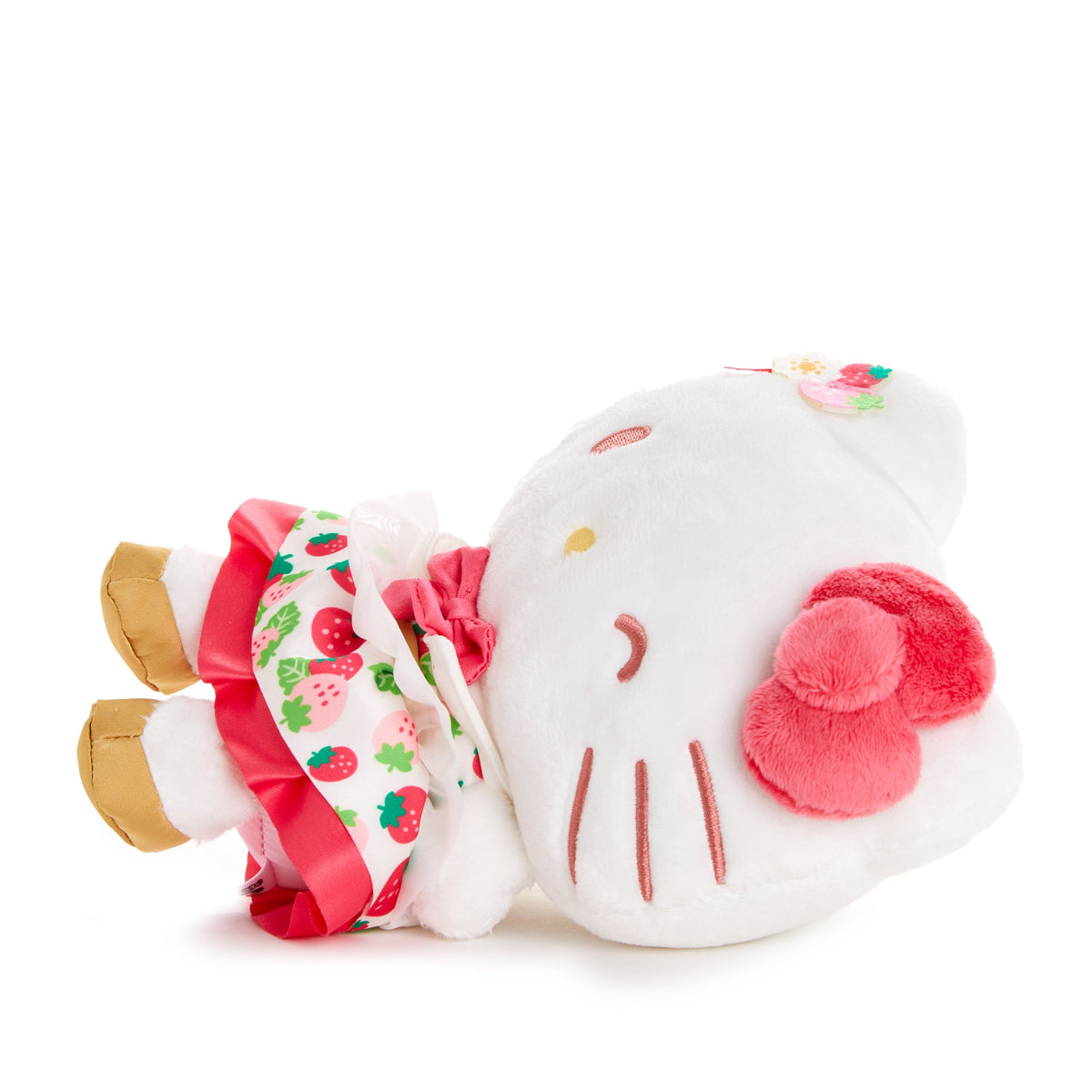 Hello Kitty 8 Inch Plush, Strawberry News 50th Anniversary