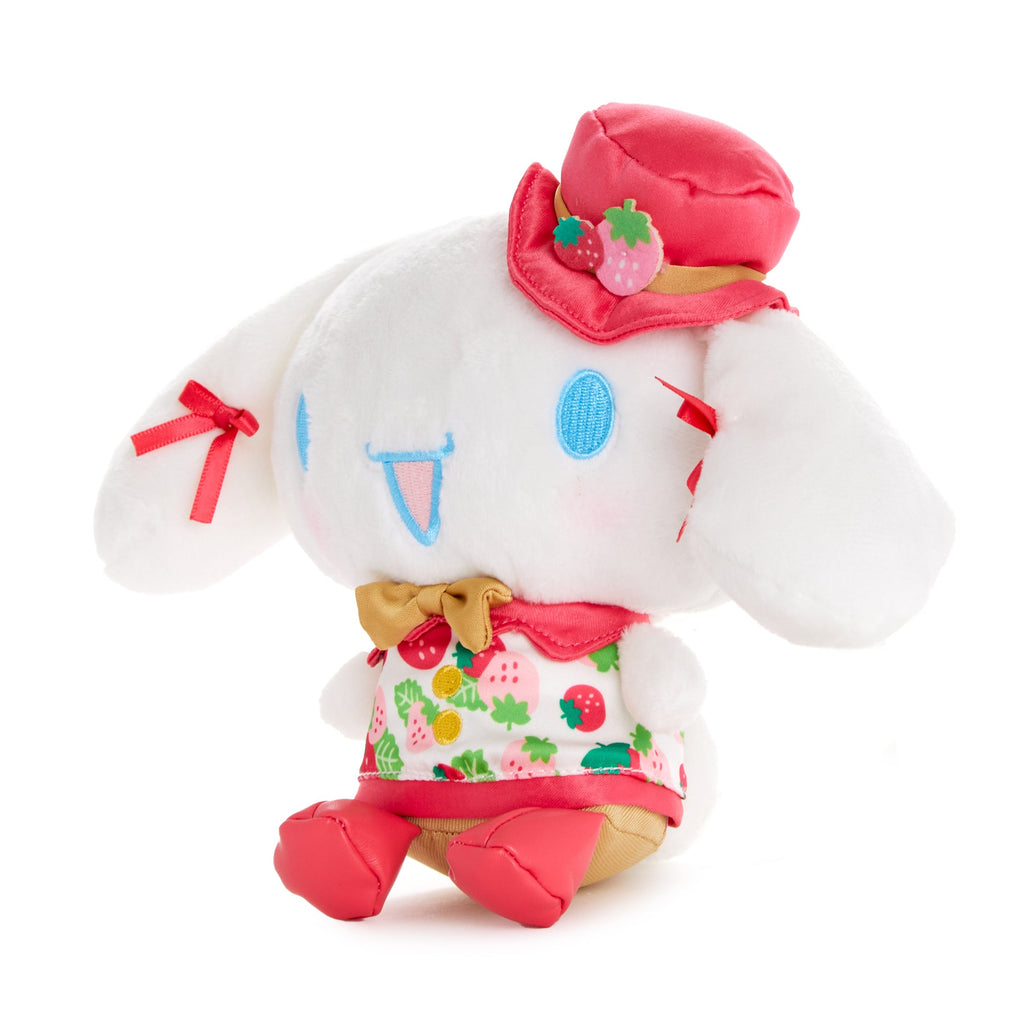 Cinnamoroll 8 Inch Plush, Strawberry News 50th Anniversary