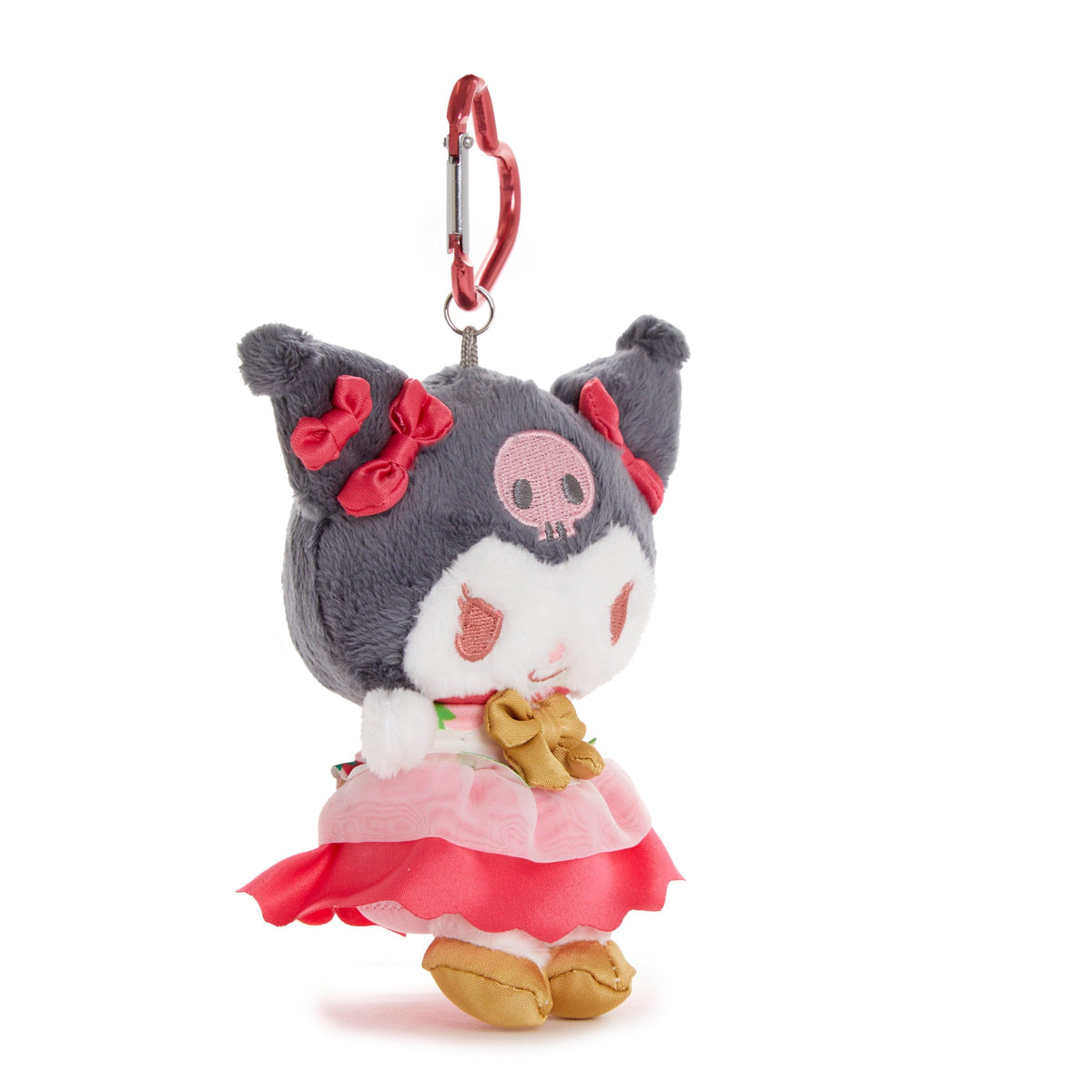 Kuromi Plush Mascot Keychain, Strawberry News 50th Anniversary