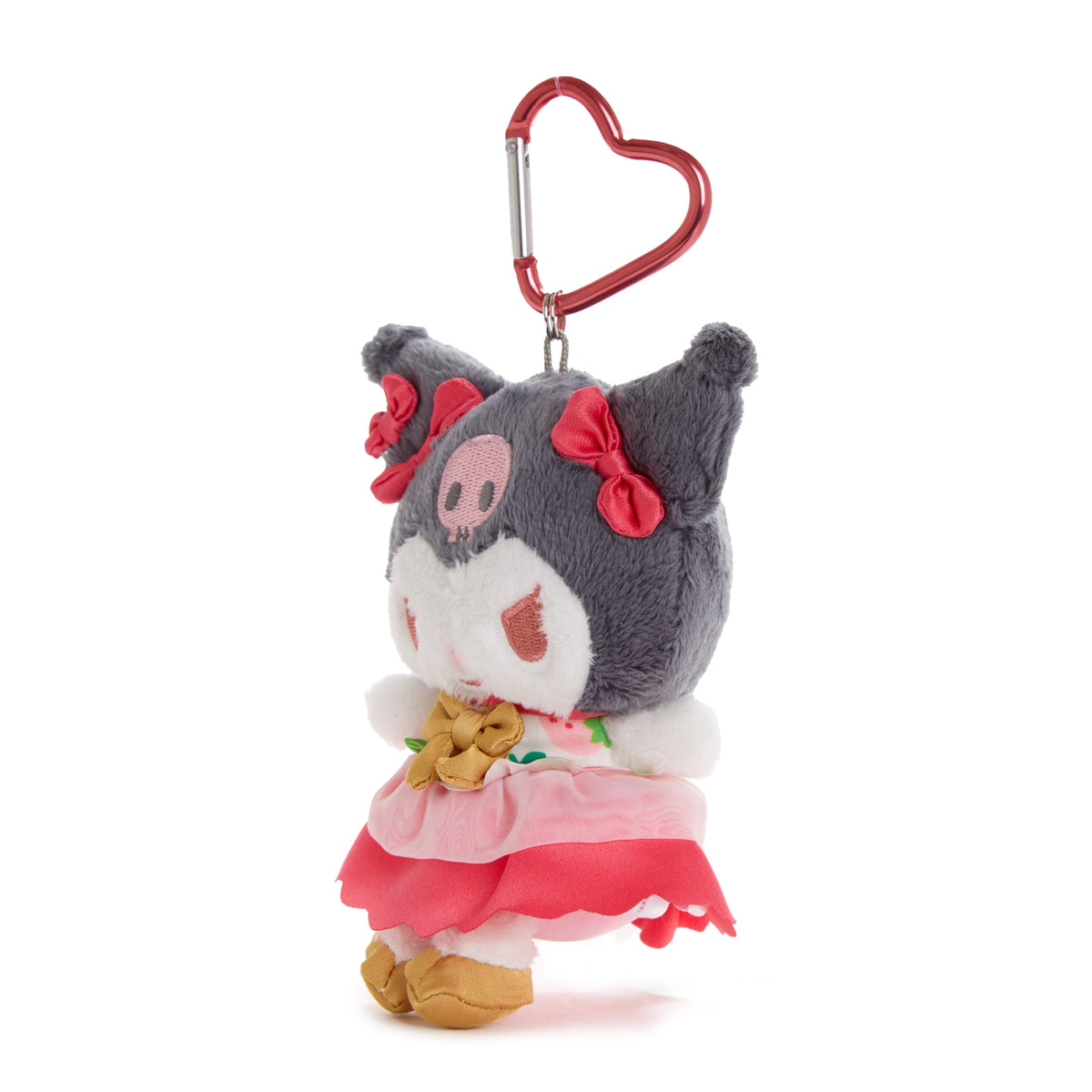 Kuromi Plush Mascot Keychain, Strawberry News 50th Anniversary